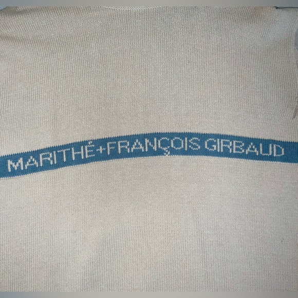 Vintage 90s Marithe Francois Girbaud Men’s XL knit turtleneck sweater - Picture 2 of 3